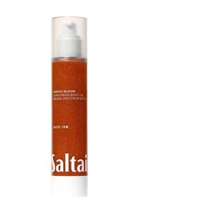 Altair Santal Bloom Sunscreen Body Oil Broad Spectrum SPF 50 Shimmer 4oz